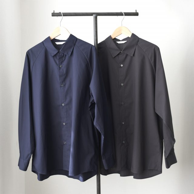 STILL BY HAND(スティルバイハンド)Raglan Sleeve Cotton Shirts