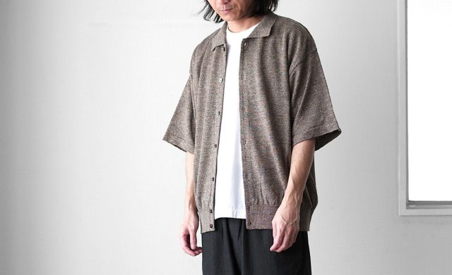 crepuscule(クレプスキュール)Linen S/S Shirt