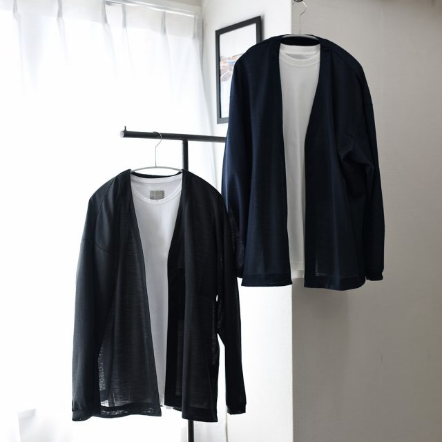 STILL BY HAND(スティルバイハンド)ラミーピケカーディガン