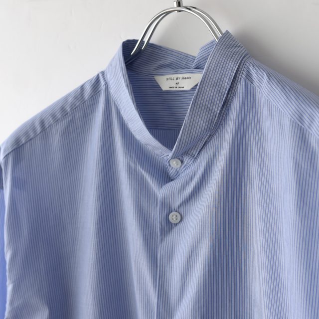 STILL BY HAND(スティルバイハンド)Cotton Broad Striped Shirts