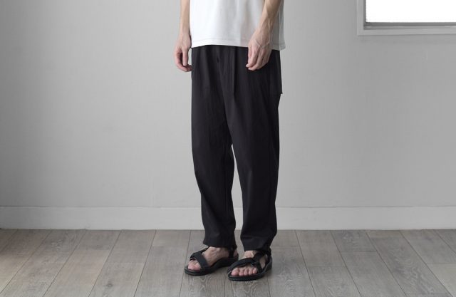 Jackman(ジャックマン)Crepe Umps Pants - Black