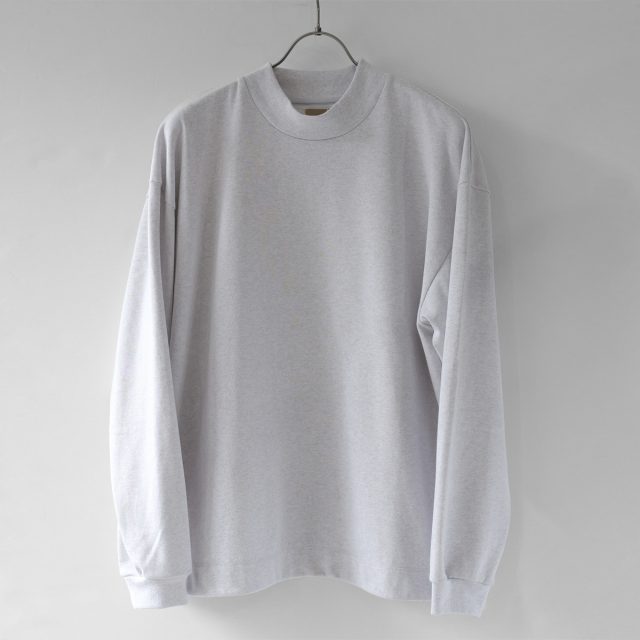 LAMOND(ラモンド)Drwst Mock Neck Coton Long Tee